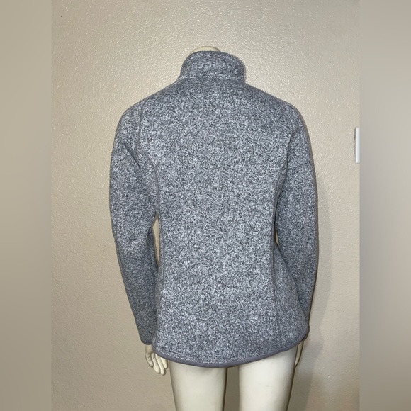 Patagonia Women Better Sweater 1/4 Zip Fleece Gray Size S - Picture 5 of 7